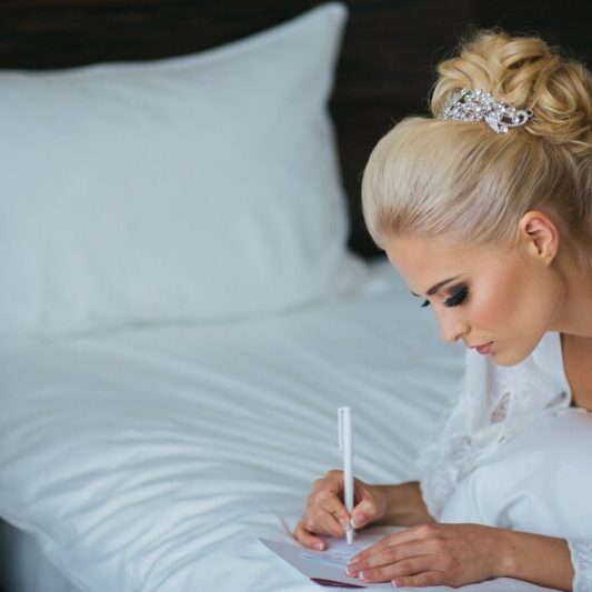 brides speech writing